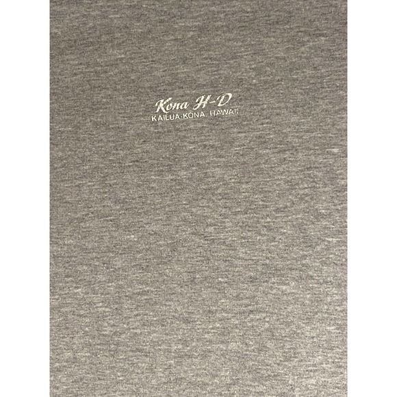 Harley Davidson Ladies Hawaii Thin gray Zip sweater Jacket Medium - Picture 6 of 7